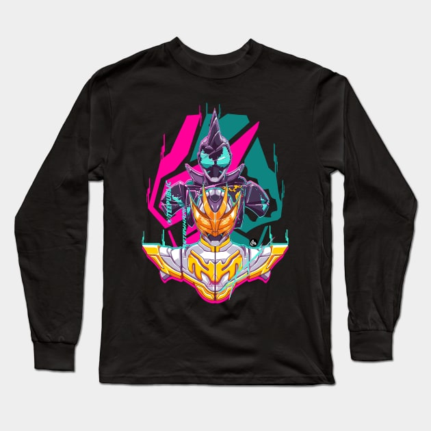 LIVE VS EVIL Long Sleeve T-Shirt by Hamimohsin